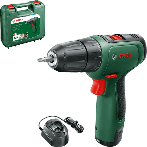 Aparafusadora sem fio EasyDrill 1200 - 1 bateria de 1,5 Ah | carregador BOSCH DIY 1