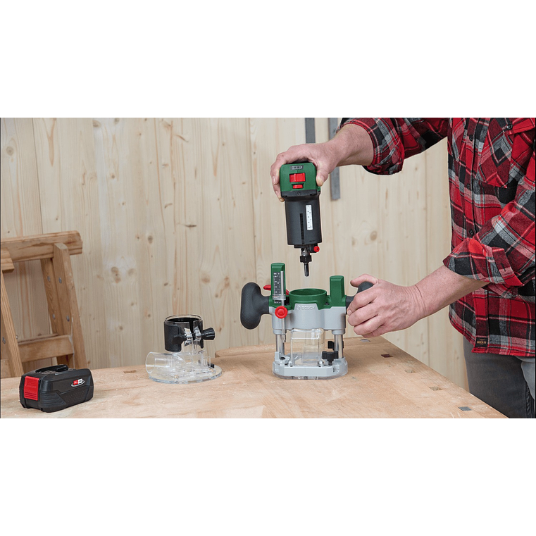 Tupia sem fio Conjunto combinado de tupia - Sem bateria | Sem carregador BOSCH DIY  6