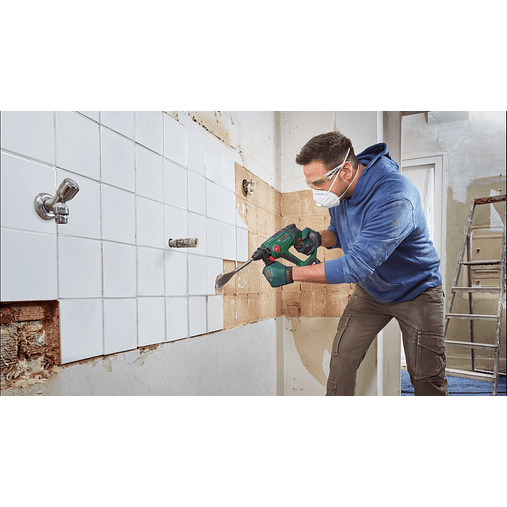 Martelo perfurador sem fio UniversalHammer 18V - 2 baterias de 2,5 Ah | carregador BOSCH DIY  7