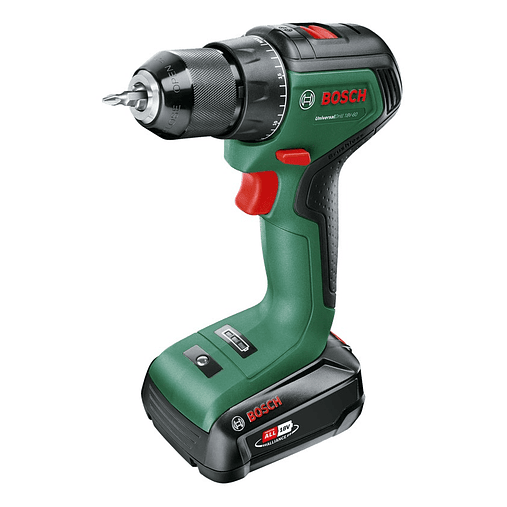 Aparafusadora sem fio UniversalDrill 18V-60 - 1 bateria de 2,0 Ah | carregador BOSCH DIY 1