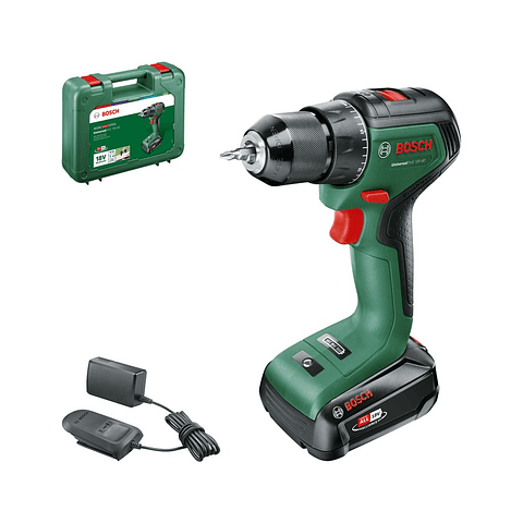 Aparafusadora sem fio UniversalDrill 18V-60 - 1 bateria de 2,0 Ah | carregador BOSCH DIY
