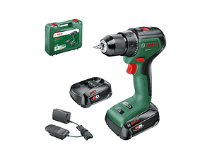 Aparafusadora sem fio UniversalDrill 18V-60 - 2 baterias de 2,0 Ah | carregador BOSCH DIY