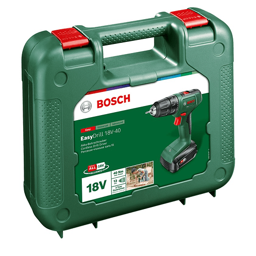 Aparafusadora sem fio EasyDrill 18V-40 - 1 bateria de 2,0 Ah | carregador BOSCH DIY  3