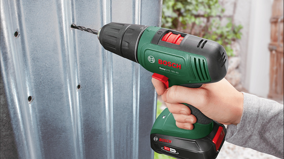 Aparafusadora sem fio EasyDrill 18V-40 - 1 bateria de 2,0 Ah | carregador BOSCH DIY  5