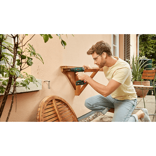 Aparafusadora sem fio EasyDrill 18V-40 - 1 bateria de 2,0 Ah | carregador BOSCH DIY  7