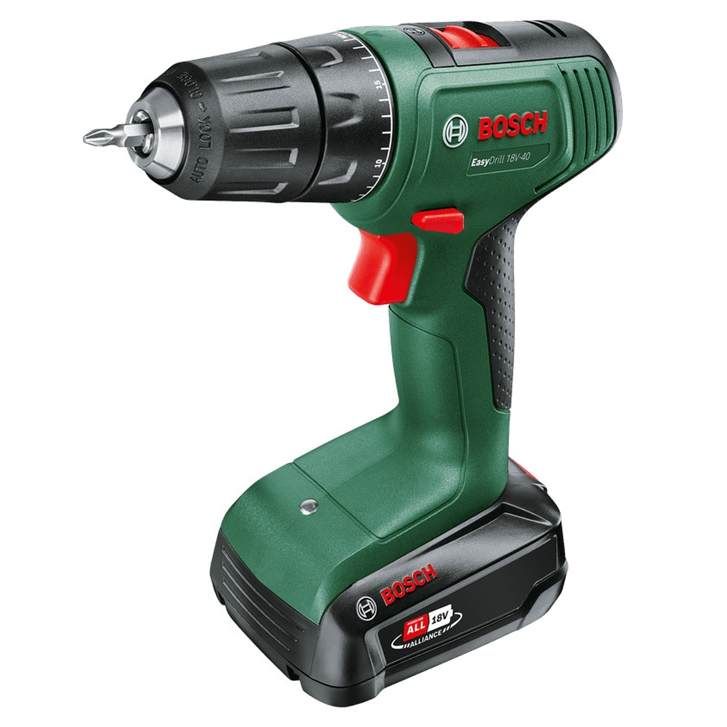 Aparafusadora sem fio EasyDrill 18V-40 - 2 baterias de 2,0 Ah | carregador BOSCH DIY  1
