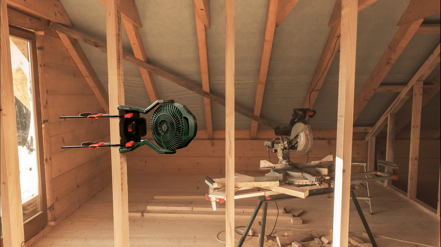 Ventilador sem fio UniversalFan 18V-1000 - Sem bateria | Sem carregador BOSCH DIY  6