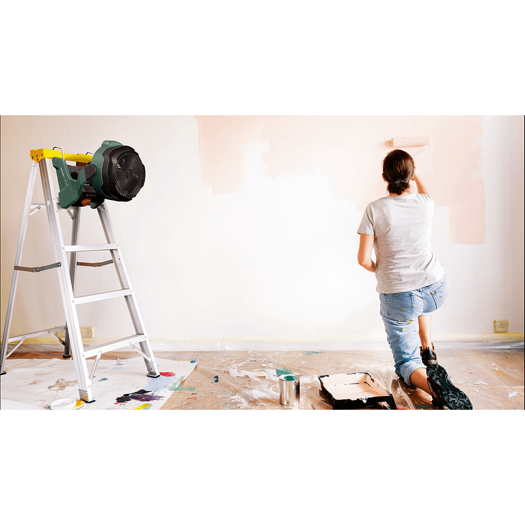 Ventilador sem fio UniversalFan 18V-1000 - 1 bateria de 2,0 Ah | carregador BOSCH DIY 10