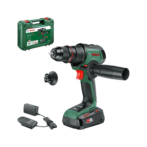 Aparafusadora sem fio AdvancedDrill 18V-80 QuickSnap - 1 bateria de 2,5 Ah | carregador BOSCH DIY