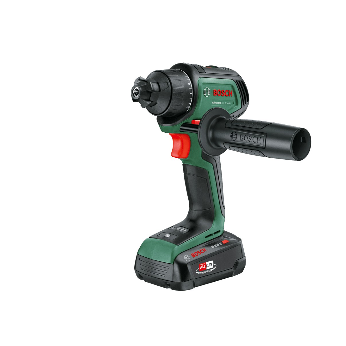 Aparafusadora sem fio AdvancedDrill 18V-80 QuickSnap - 2 baterias de 2,5 Ah | carregador BOSCH DIY 5