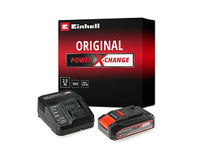 Conjunto de 1 bateria 18V 2.5Ah + Carregador PXC Starter Kit EINHELL