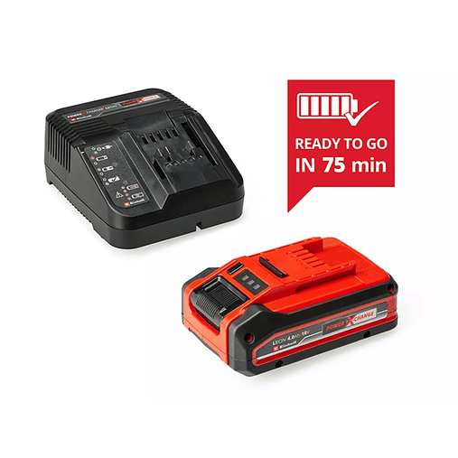 Conjunto de 1 bateria 18V 4.0Ah PLUS + Carregador PXC Starter Kit EINHELL 2
