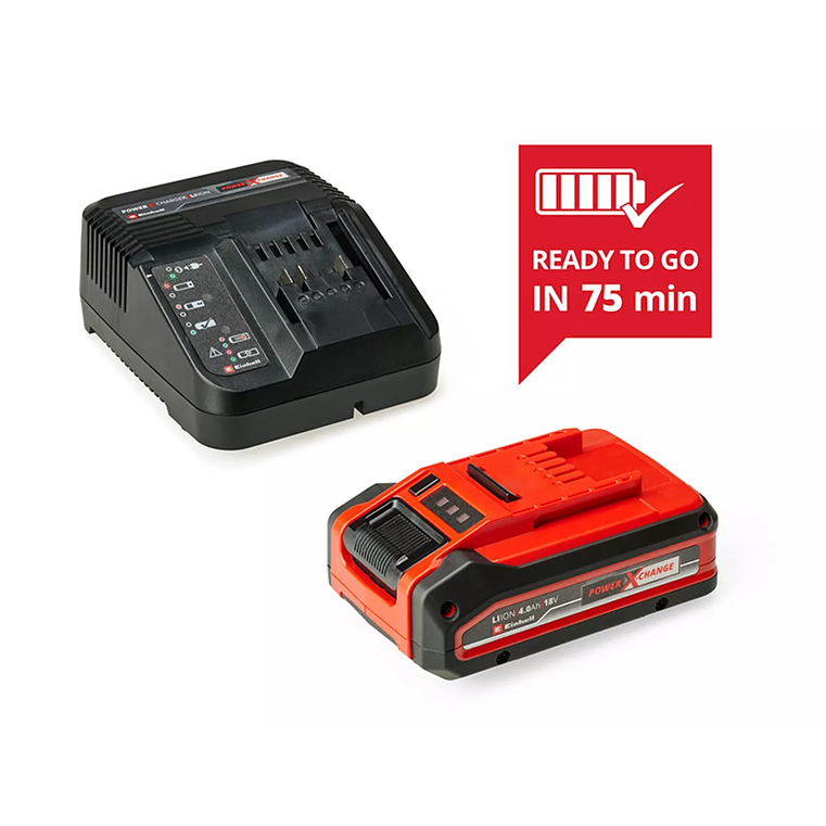 Conjunto de 1 bateria 18V 4.0Ah PLUS + Carregador PXC Starter Kit EINHELL 2