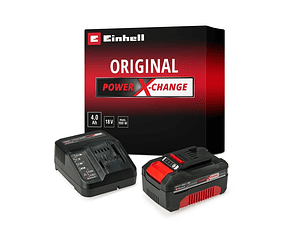 Conjunto de 1 bateria 18V 4.0Ah + Carregador PXC Starter Kit B1 EINHELL