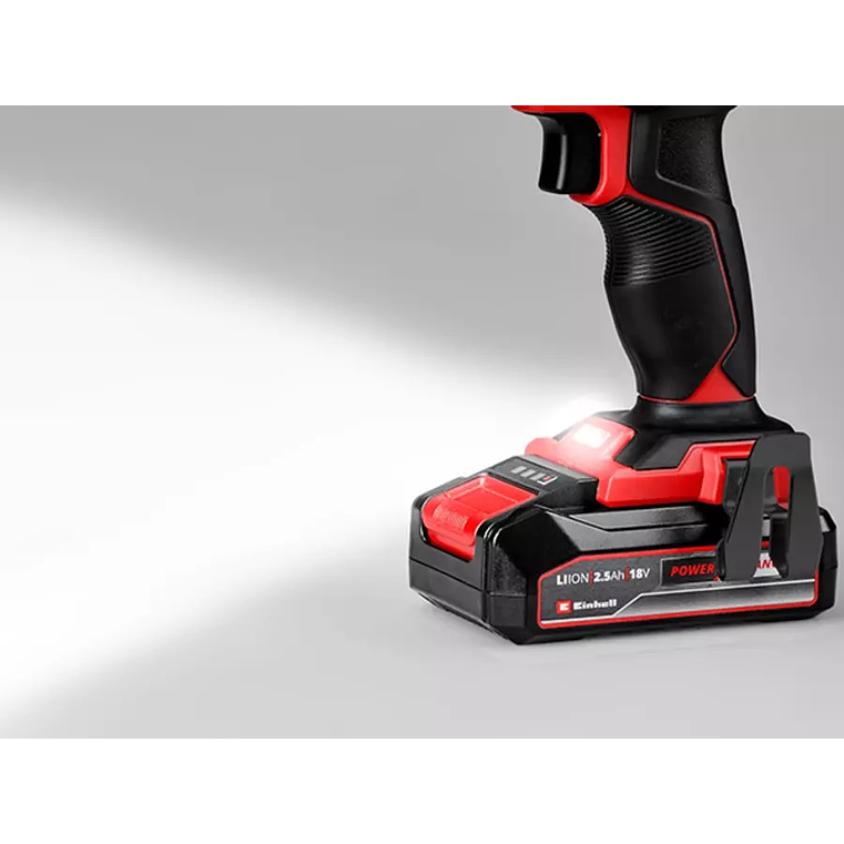 Berbequim de percussão sem fio TE-CD 18/44 Li-i (1x2,5Ah) EXPERT EINHELL 3