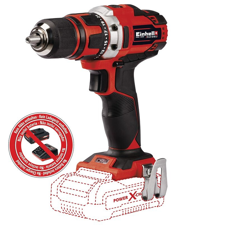 Berbequim sem fio TE-CD 18/40 Li-Solo EXPERT EINHELL 2