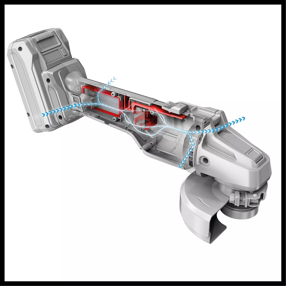 Rebarbadora angular sem fio AXXIO 18/115 Q TP PROFESSIONAL EINHELL  3