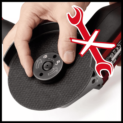 Rebarbadora angular sem fio AXXIO 18/115 Q TP Professional EINHELL  5