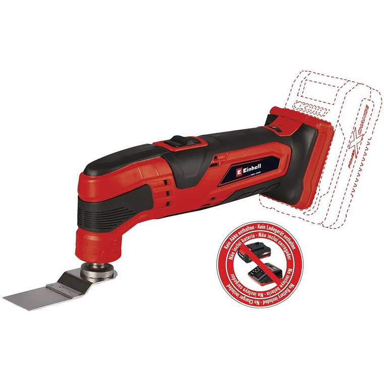 Ferramenta multifunções sem fio TC-MG 18 Li-Solo CLASSIC EINHELL  2