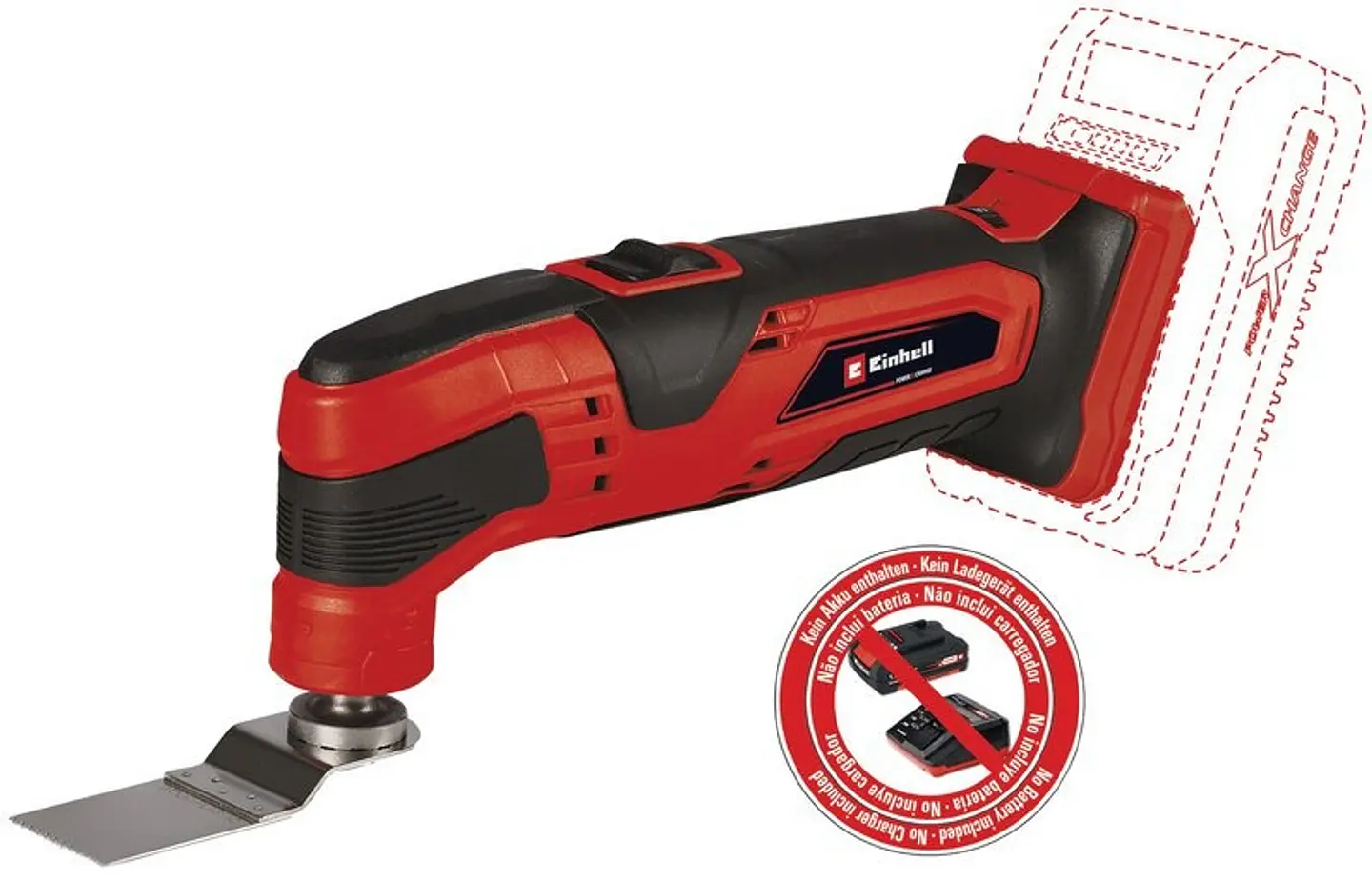 Ferramenta multifunções sem fio TC-MG 18 Li-Solo CLASSIC EINHELL  2