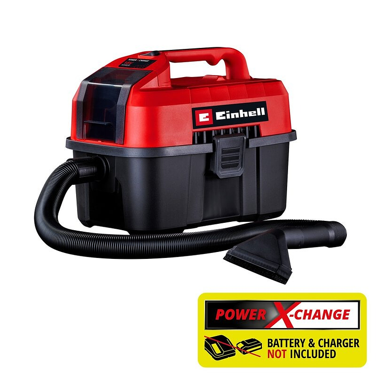 Aspirador de sólidos e líquidos sem fio TE-VC 18/10 Li-Solo EXPRESS EINHELL  5