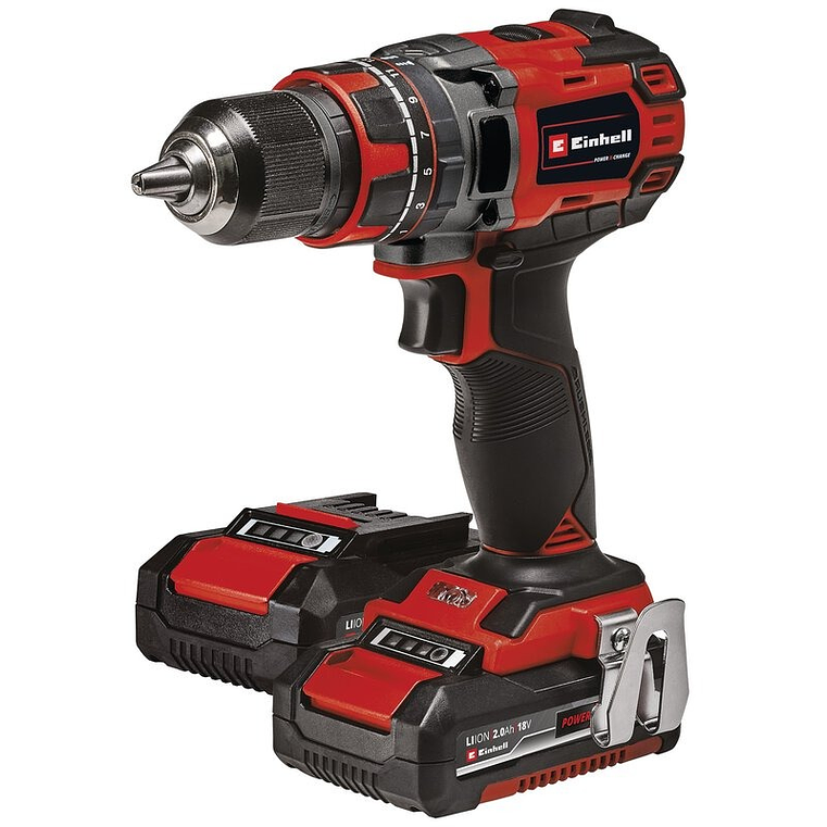 Berbequim de impacto sem fio TP-CD 18/50 Li-i BL (2x2,0Ah) PROFESSIONAL EINHELL  1