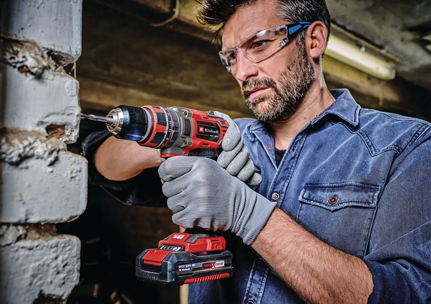 Berbequim de impacto sem fio TP-CD 18/50 Li-i BL (2x2,0Ah) PROFESSIONAL EINHELL  10