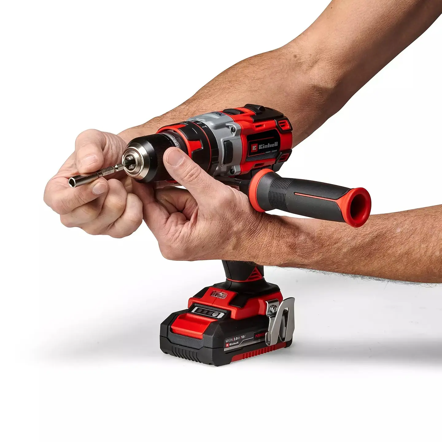 Berbequim de impacto sem fio TP-CD 18 Li-i BL (2x2,0Ah) PROFESSIONAL EINHELL  4