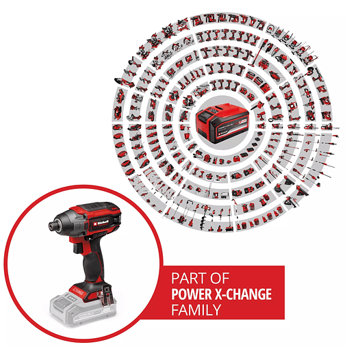 Aparafusadora de impacto sem fio TP-CI 18/220 Li BL - Solo PROFESSIONAL EINHELL 4