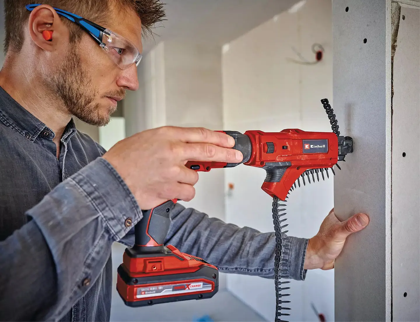 Extensão de carregador para aparafusadoras de pladur Collated Magazine Attachment EINHELL 2