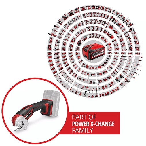 Cortador universal sem fio TE-UC 18/6 Li - Solo EXPRESS EINHELL  7