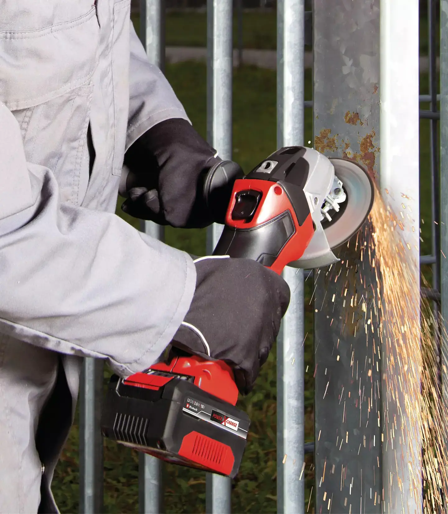 Rebarbadora angular sem fio TC-AG 18/115 Li (1x4,0Ah) CLASSIC EINHELL  6