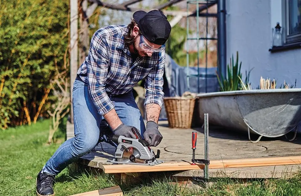 Serra circular de mão sem fio TP-CS 18/190 Li BL - Solo PROFESSIONAL EINHELL  7