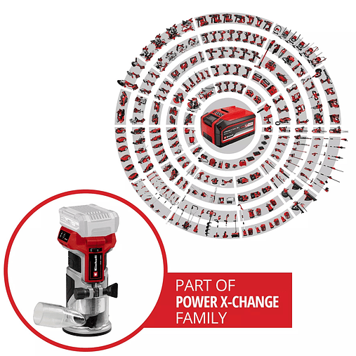 Tupia sem fio TP-ET 18 Li BL - Solo PROFESSIONAL EINHELL  6