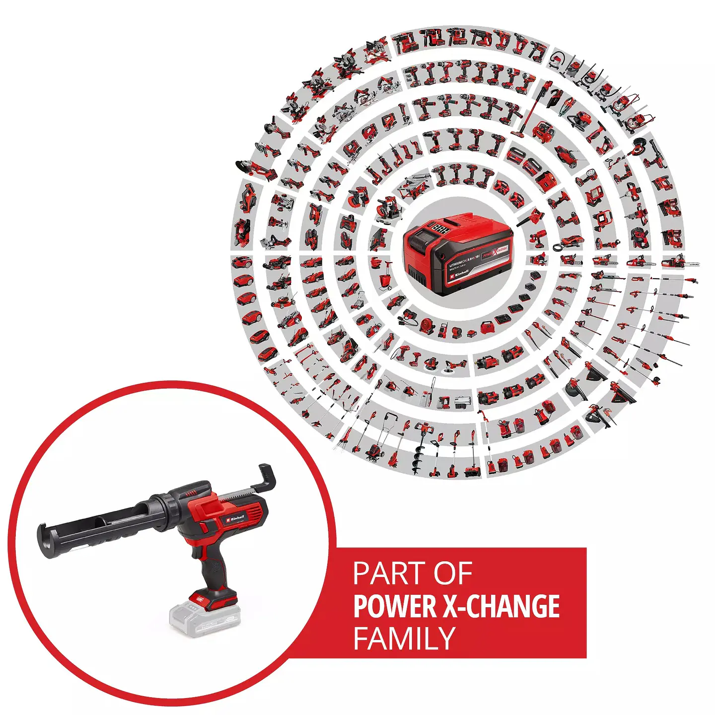 Pistola de cartucho sem fio TE-SG 18/10 Li - Solo EXPERT EINHELL  8