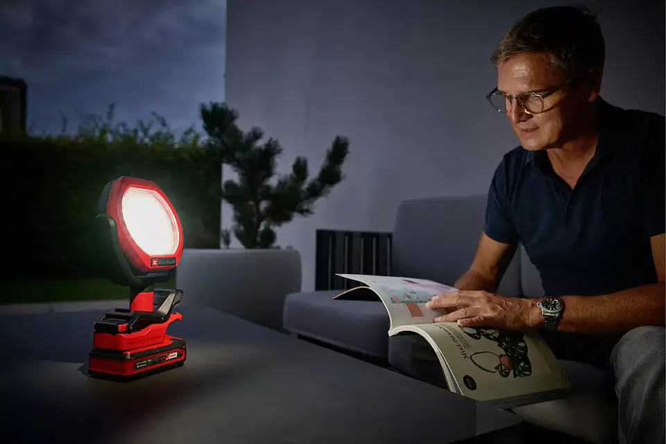 Lanterna de exterior sem fio GC-OL 18/1500 Li-Solo CLASSIC EINHELL  7