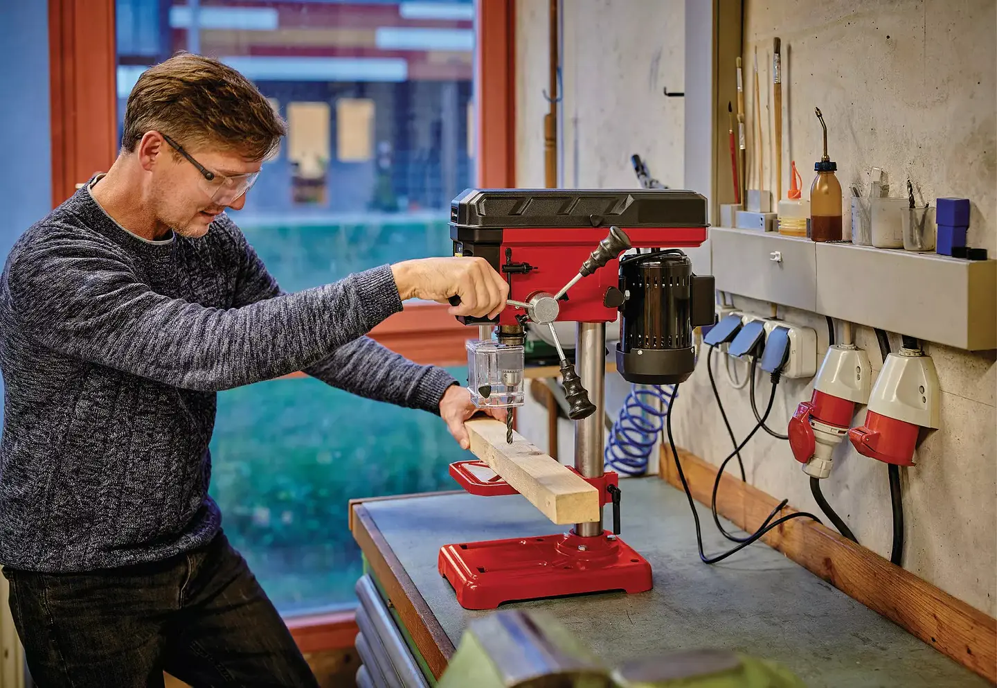 Engenho de furar de coluna TC-BD 450 CLASSIC EINHELL  5