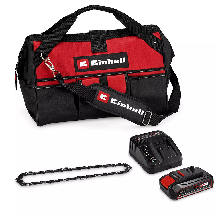 Serra de Poda sem fio GE-PS 18/15 Li Bag Kit EXPERT EINHELL  2
