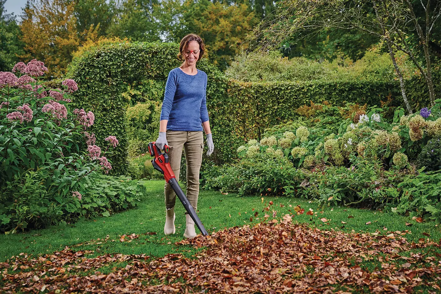 Soprador de folhas sem fio GE-UB 18/250 Li E-Solo EXPERT EINHELL  6