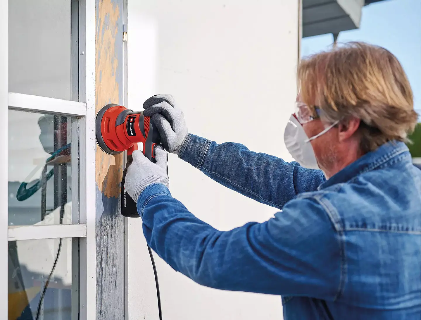 Lixadora excêntrica TC-RS 425 E CLASSIC EINHELL  5