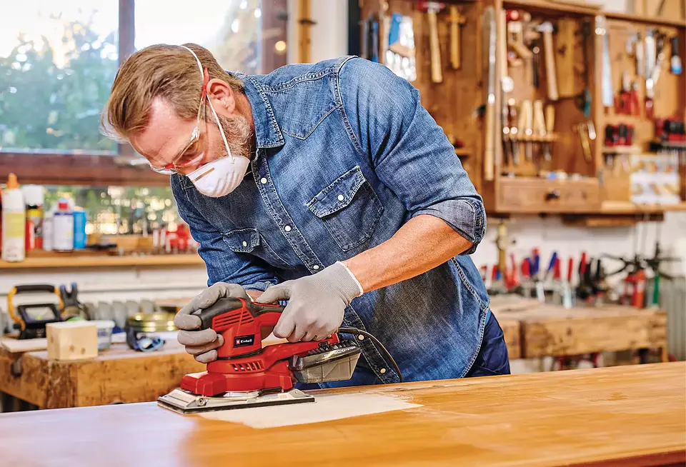 Lixadora de acabamento TE-OS 2520 E EXPERT EINHELL  5