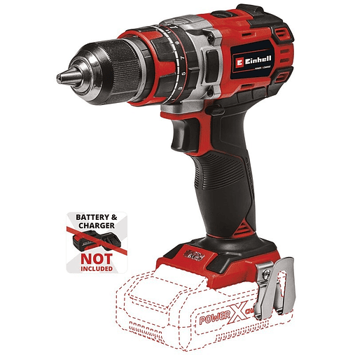 Berbequim de impacto sem fio TP-CD 18/50 Li-i BL-Solo PROFESSIONAL EINHELL  2