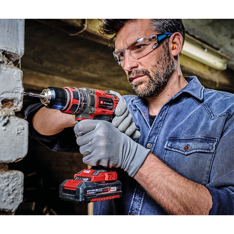 Berbequim de impacto sem fio TP-CD 18/60 Li- i BL (1x2,0Ah) PROFESSIONAL EINHELL  4