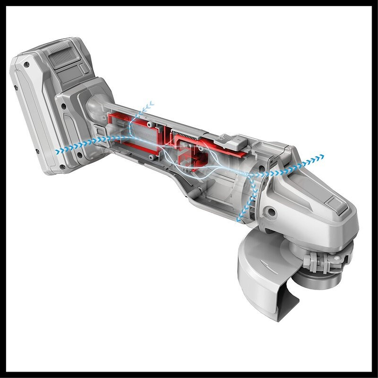 Rebarbadora angular sem fio AXXIO 18/125 EINHELL  2