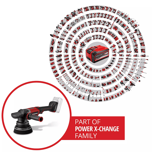 Polidora excêntrica sem fio CP-EP 18/125 Li BL-Solo PROFESSIONAL EINHELL  7