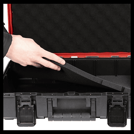 Mala do sistema E-Case S-F incl. Grid Foam EINHELL  3