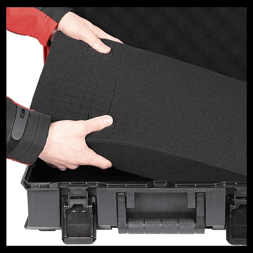 Mala do sistema E-Case S-F incl. Grid Foam EINHELL  6