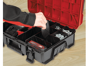 Mala do sistema Plastic Compartments Set EINHELL 