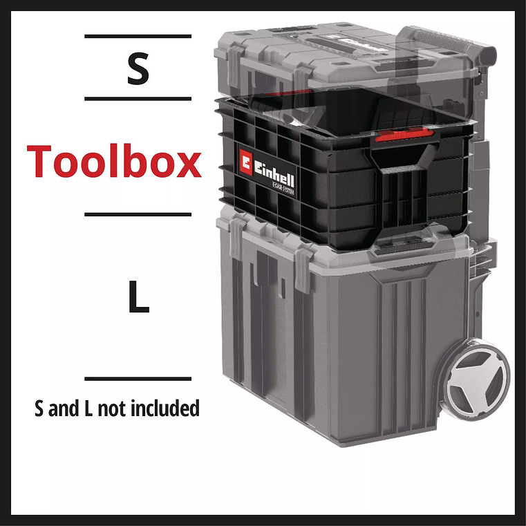 Mala do sistema / Caixa de sistema E-Case Toolbox EINHELL  2