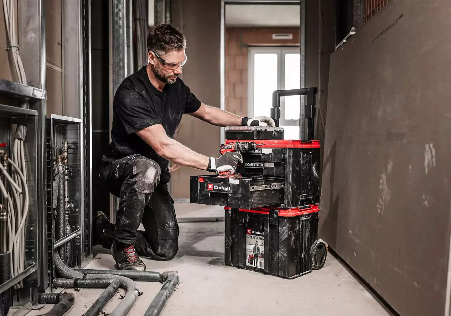 Mala do sistema E-Case Drawer EINHELL 4